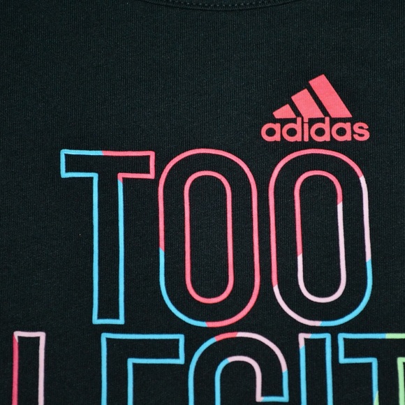 Youth girls Adidas shirts and shorts set, size S 7/8 - Picture 5 of 16